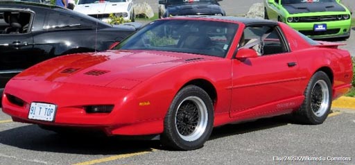 Pontiac Firebird Третье поколение 